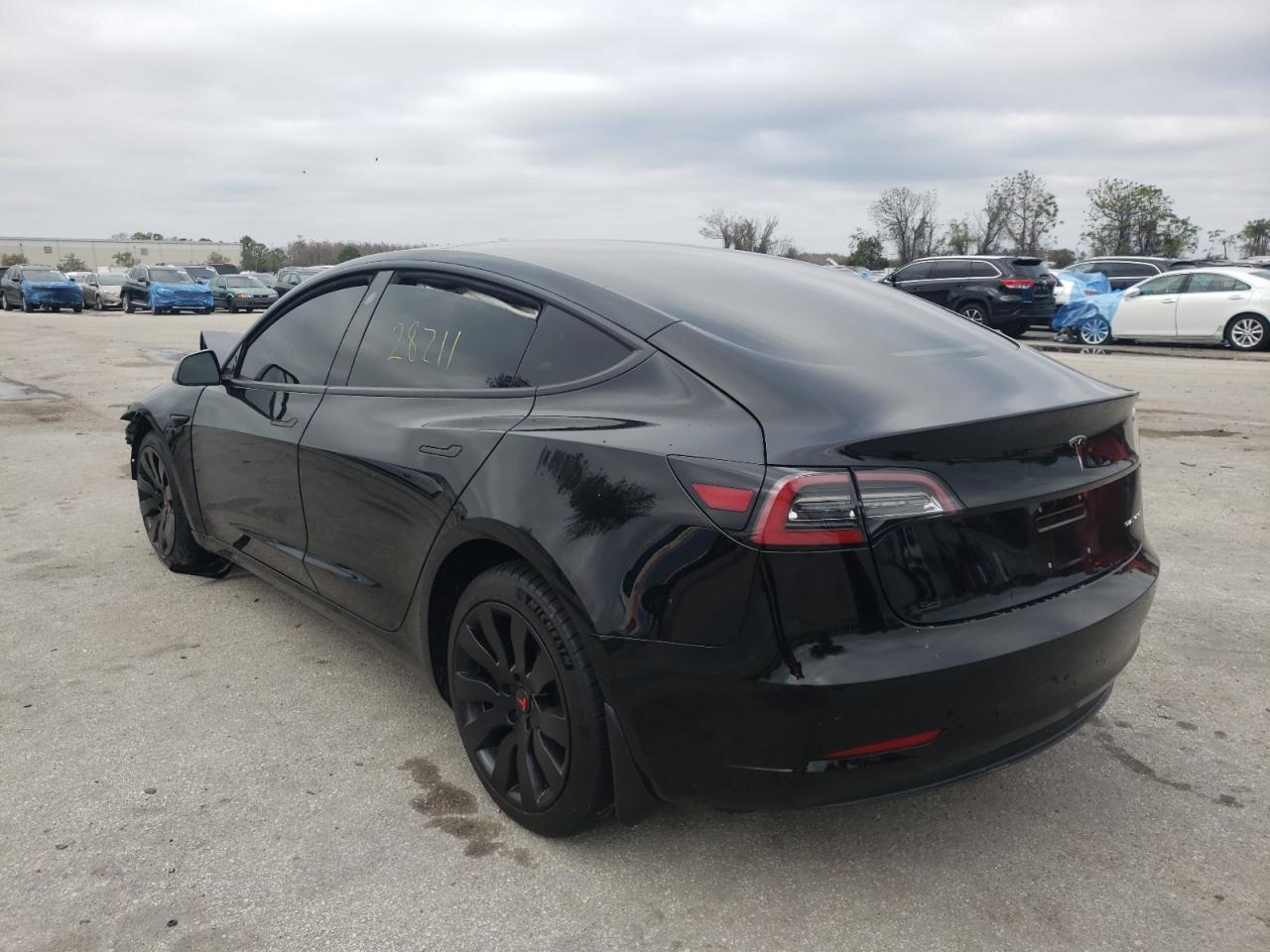 Photo 3 from auction – 2018 TESLA MODEL 3 with VIN 5YJ3E1EB4JF096992