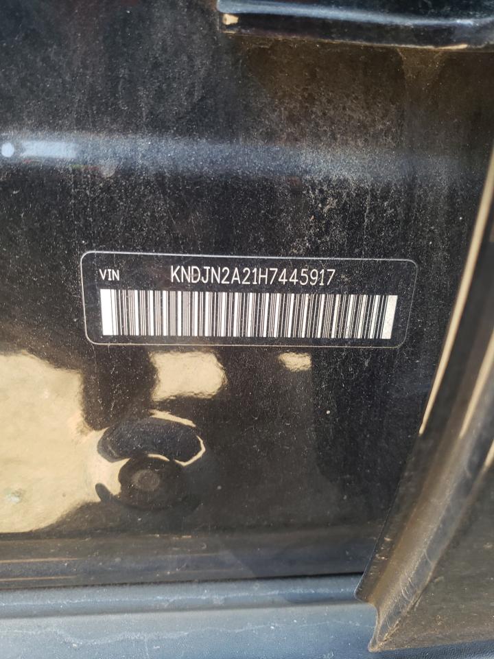 Photo 10 from auction – 2017 KIA SOUL with VIN KNDJN2A21H7445917