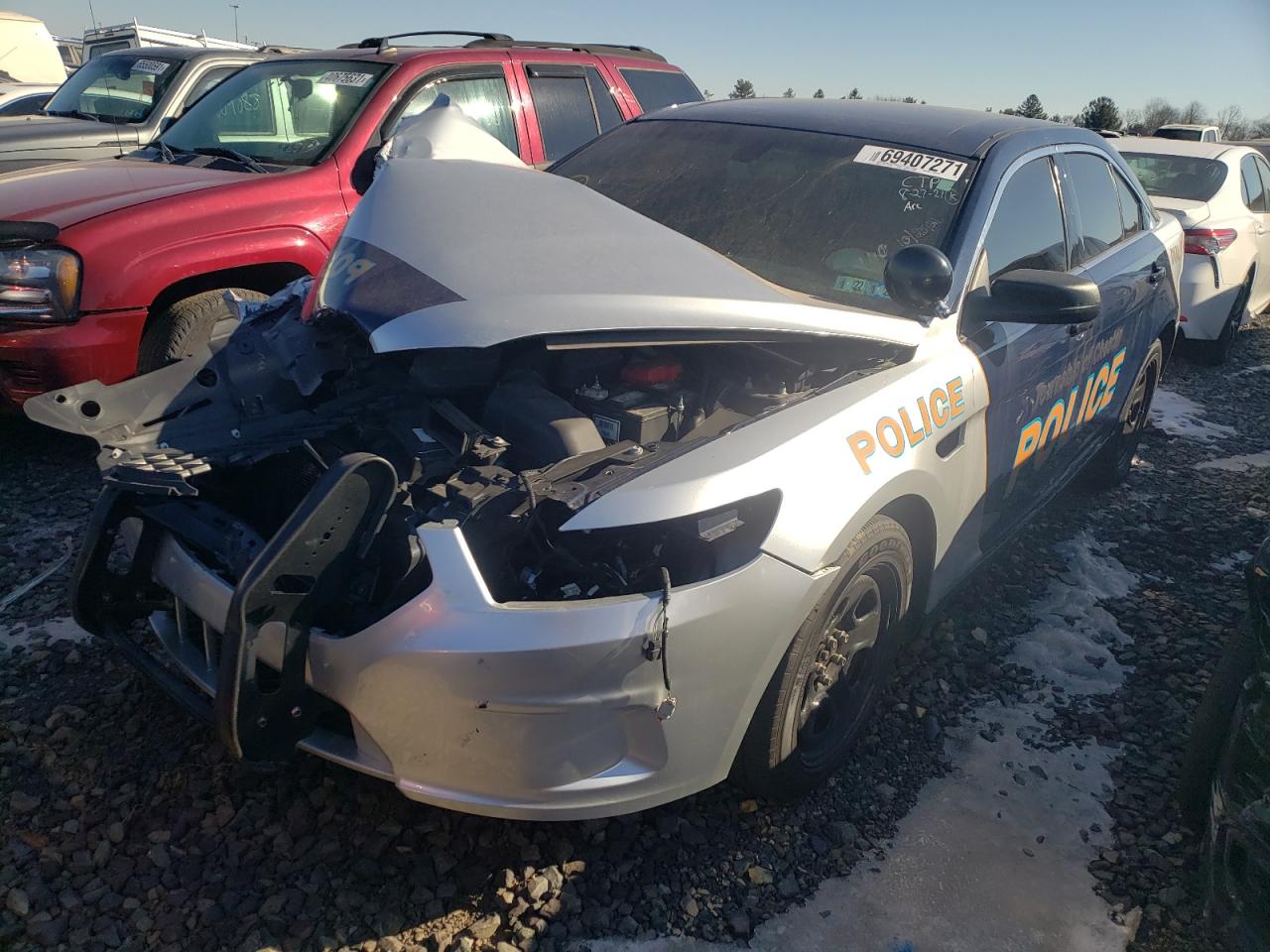 Photo 2 from auction – 2018 FORD TAURUS POL with VIN 1FAHP2MK9JG112302