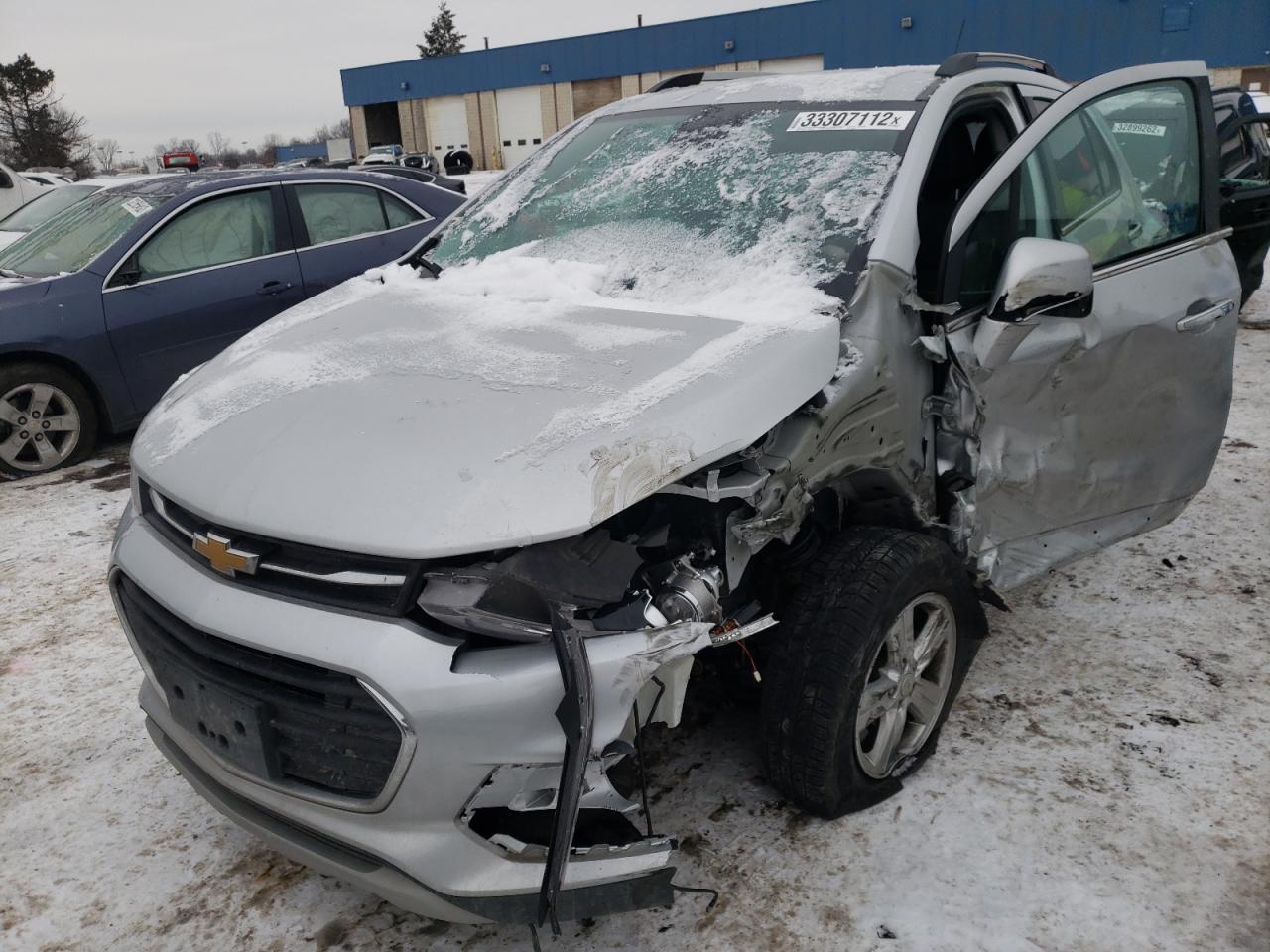 Photo 2 from auction – 2018 CHEVROLET TRAX 1LT with VIN KL7CJPSB4JB599067