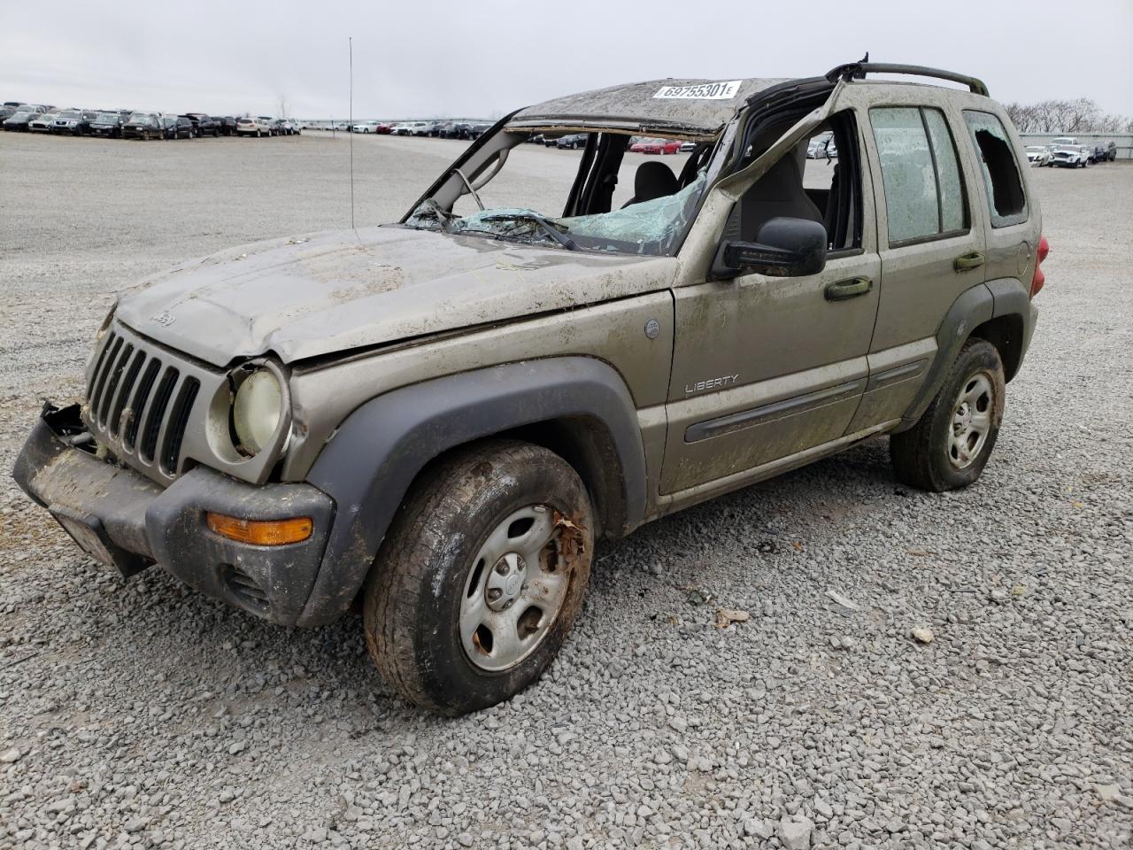 Photo 2 from auction – 2004 JEEP LIBERTY SP with VIN 1J4GL48K04W150576