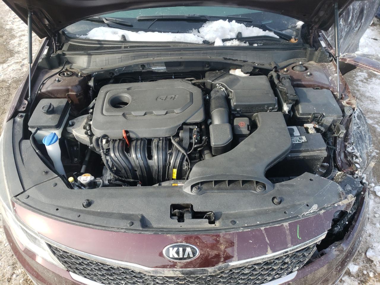 Photo 7 from auction – 2016 KIA OPTIMA LX with VIN 5XXGT4L30GG108839