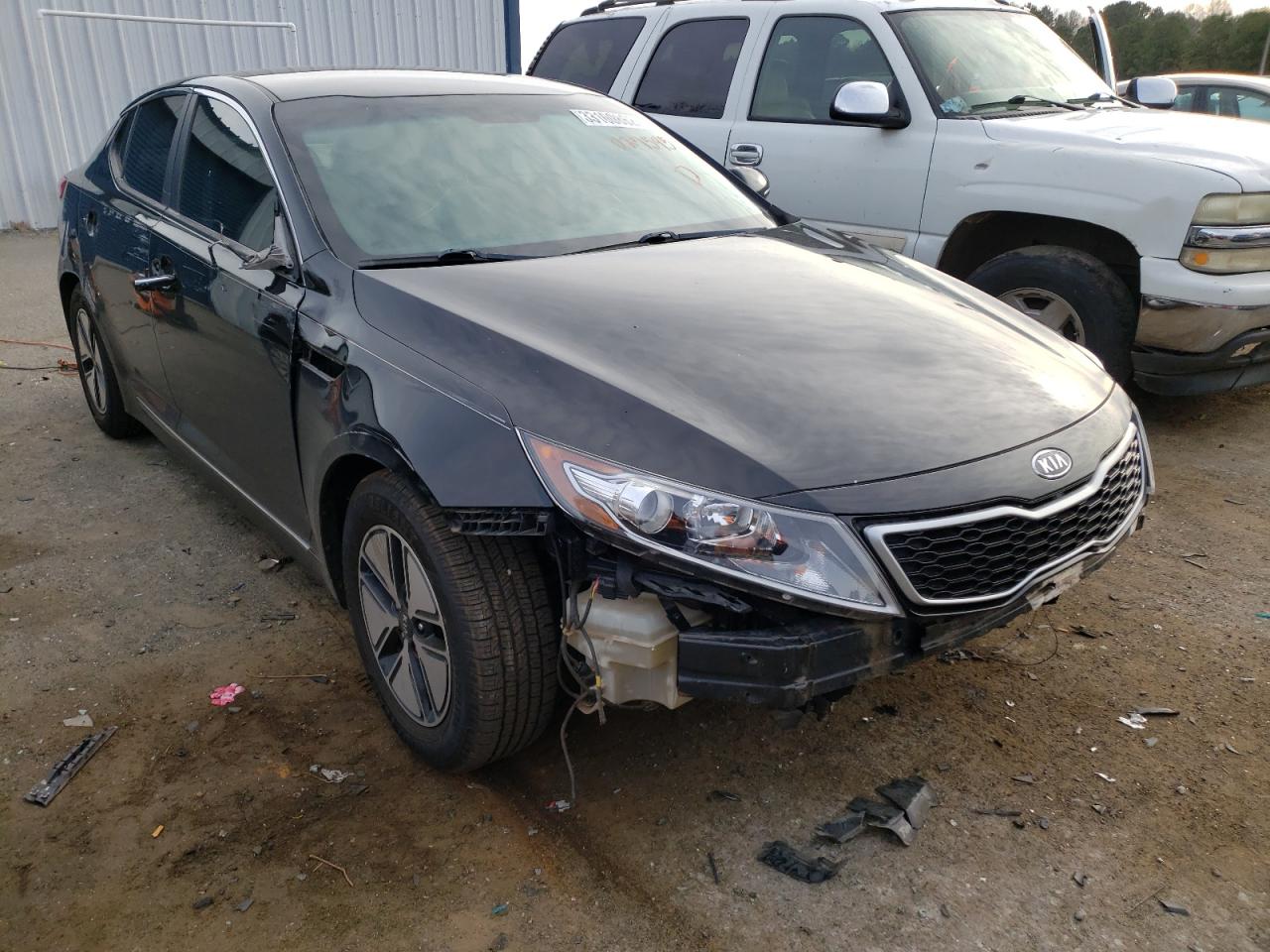 KIA OPTIMA HYB 2012 with VIN KNAGM4AD3C5027595 - Photo from auction