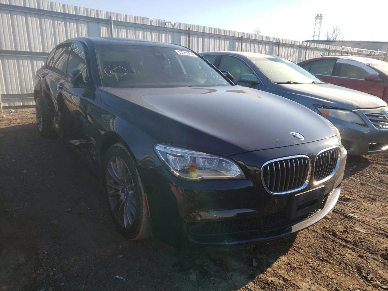 BMW 750 LXI 2014 with VIN WBAYF8C55ED653508 - Photo from auction