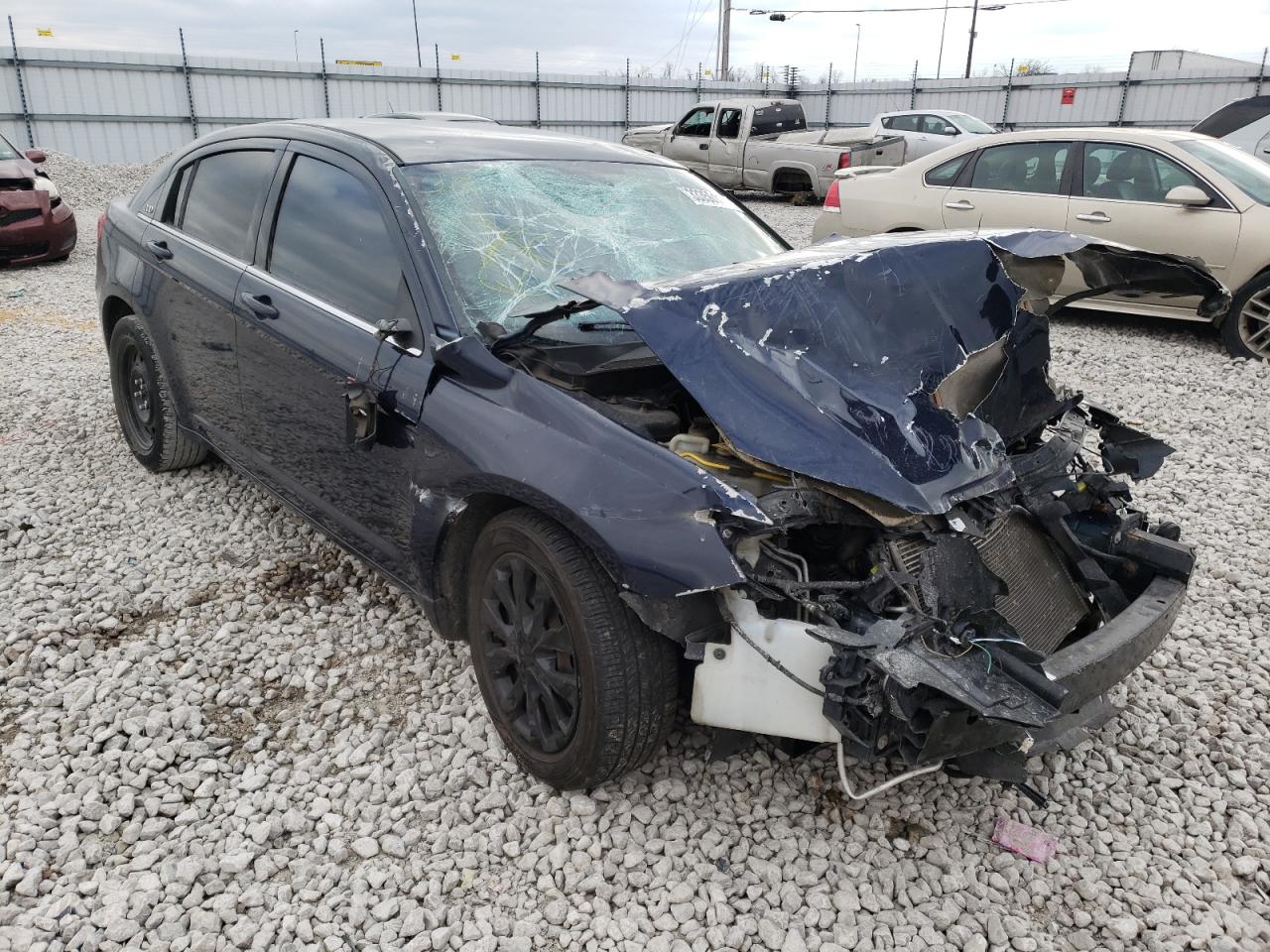 CHRYSLER 200 LX 2014 with VIN 1C3CCBAB4EN122584 - Photo from auction