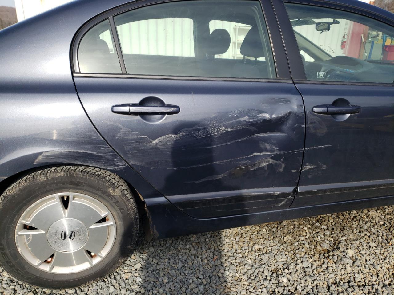 Photo 9 from auction – 2008 HONDA CIVIC HYBR with VIN JHMFA36298S030839