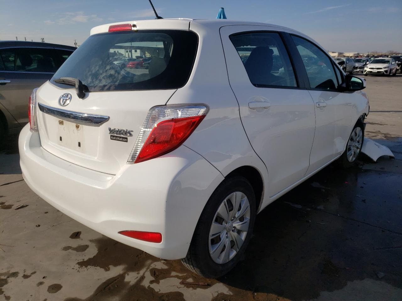 Photo 4 from auction – 2014 TOYOTA YARIS with VIN VNKKTUD37EA012294