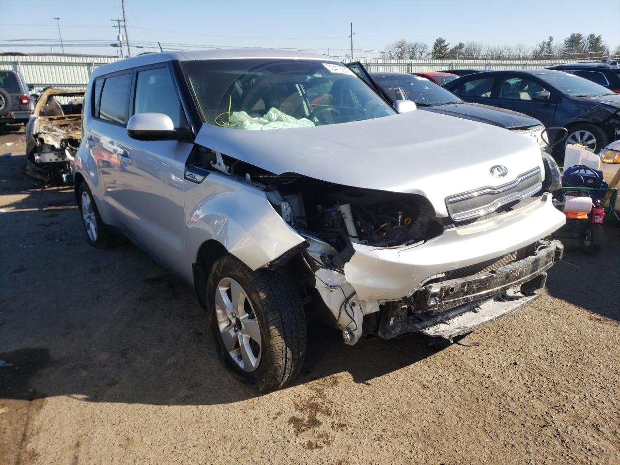KIA SOUL 2018 with VIN KNDJN2A2XJ7570713 - Photo from auction