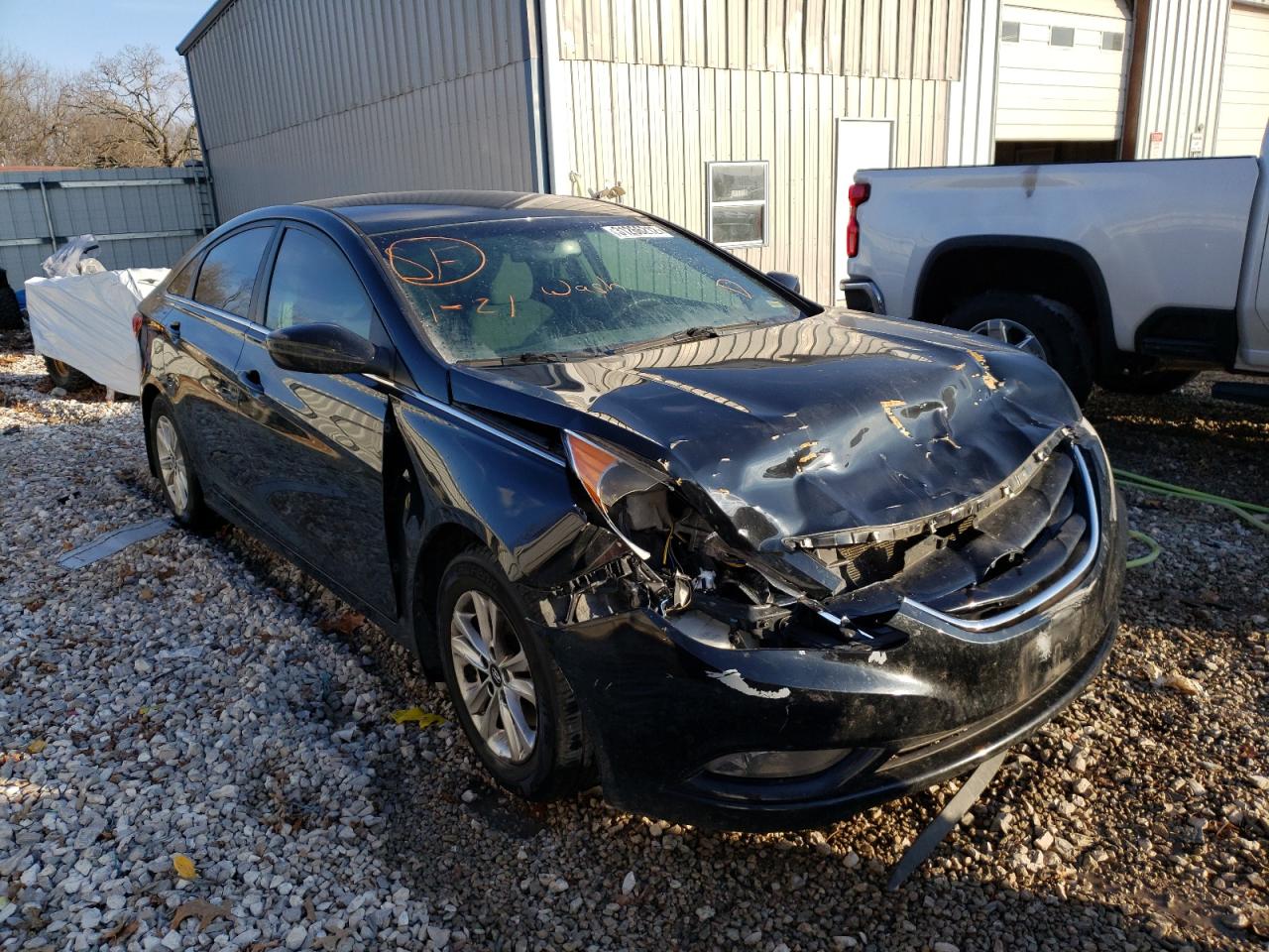 Photo 1 from auction – 2013 HYUNDAI SONATA GLS with VIN 5NPEB4AC8DH587279