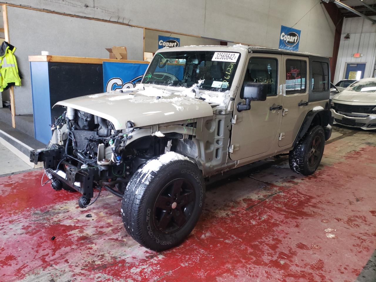 Photo 2 from auction – 2017 JEEP WRANGLER U with VIN 1C4BJWDG6HL720218