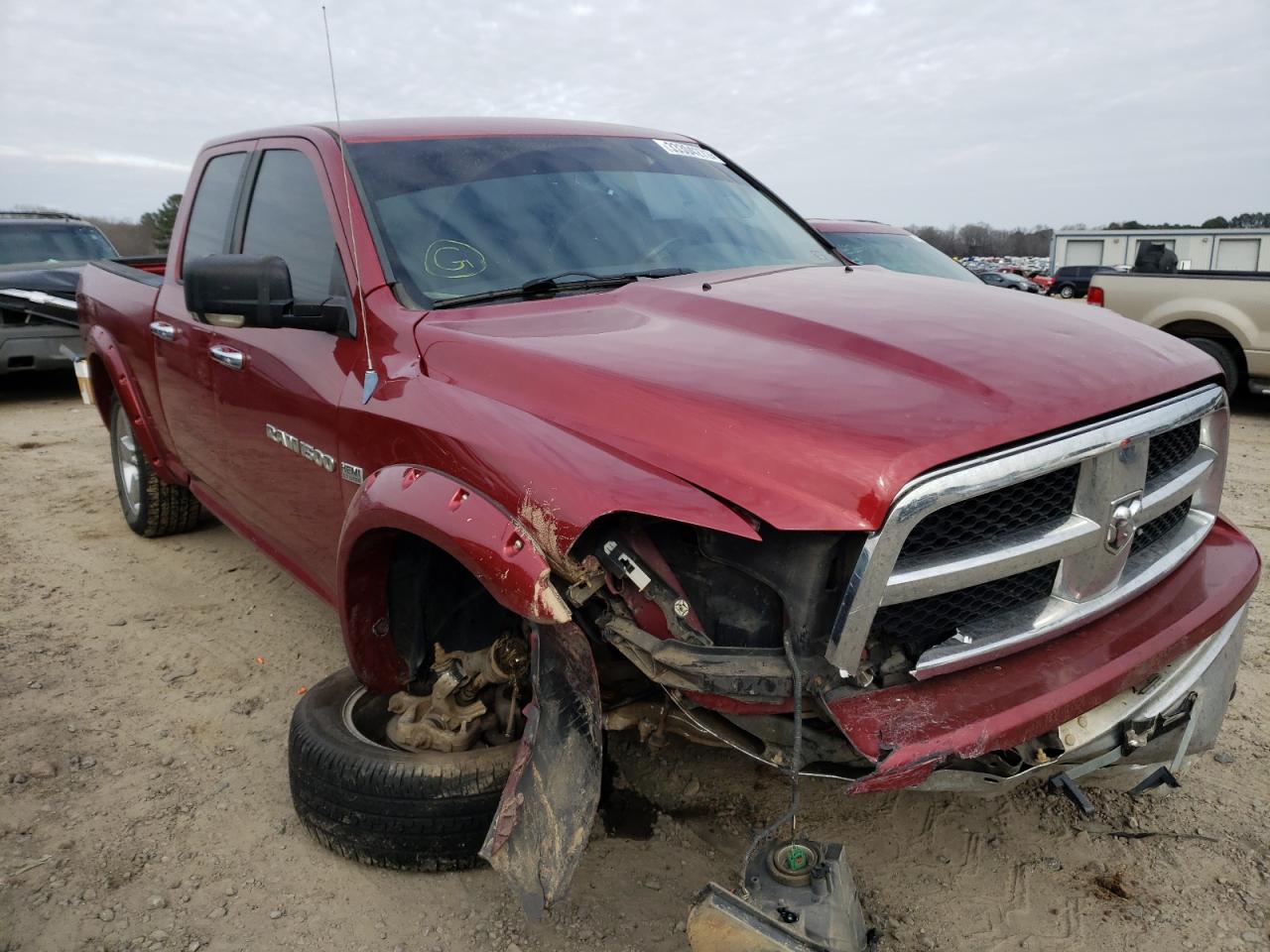 DODGE RAM 1500 2011 with VIN 1D7RV1GT3BS613631 - Photo from auction