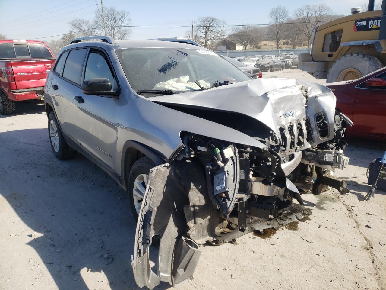 JEEP CHEROKEE S 2015 with VIN 1C4PJLAB9FW731822 - Photo from auction