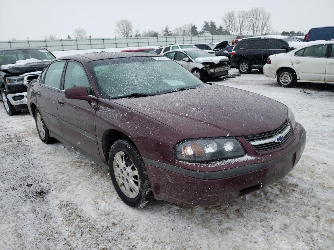 Photo 1 from auction – 2003 CHEVROLET IMPALA with VIN 2G1WF52E139368592