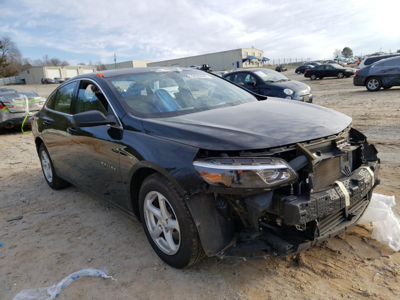 CHEVROLET MALIBU LS 2017 with VIN 1G1ZB5ST7HF253436 - Photo from auction