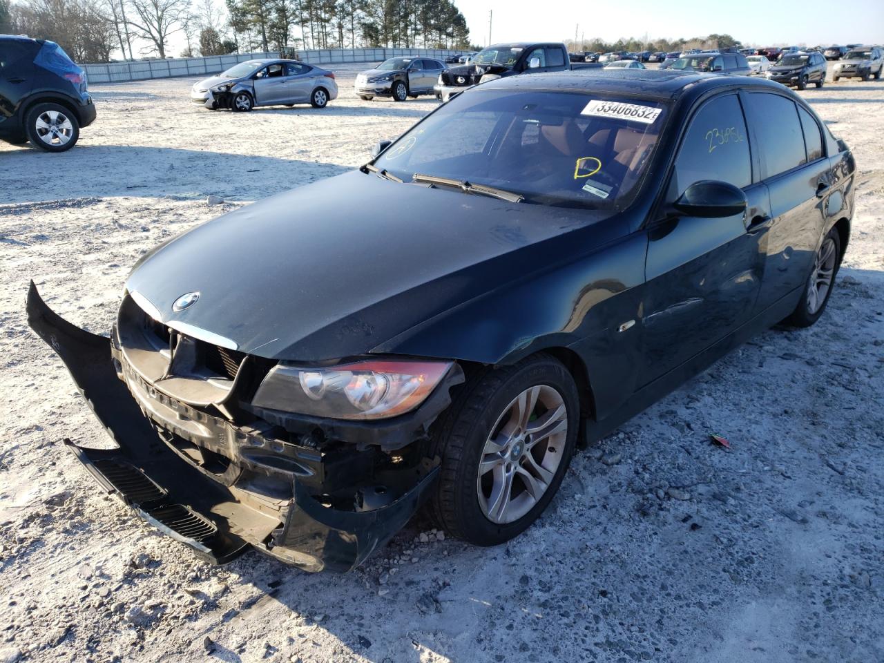 Photo 2 from auction – 2008 BMW 328 I with VIN WBAVA37508NL17794