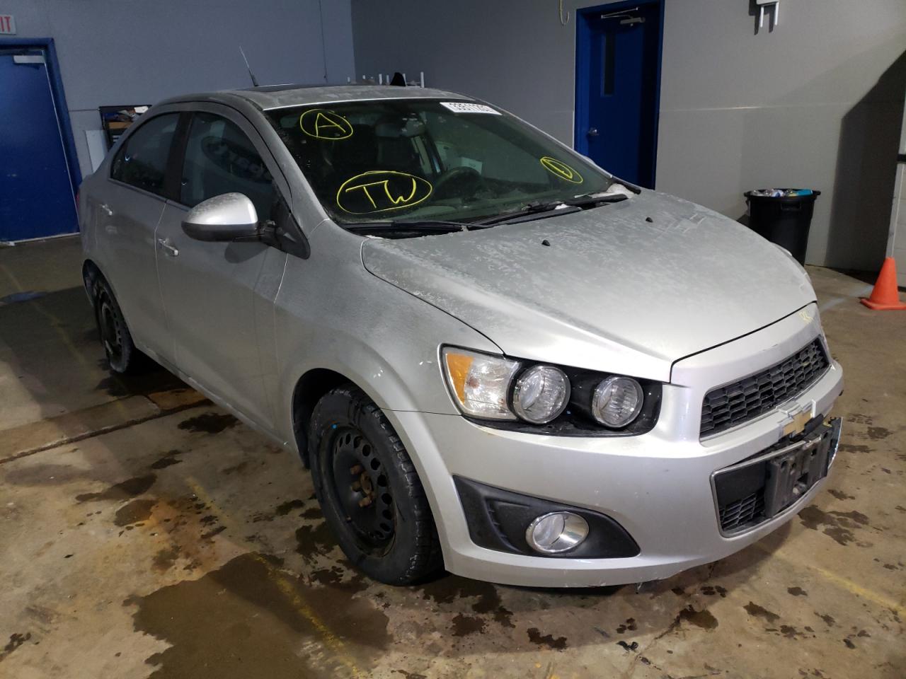 CHEVROLET SONIC LT 2014 with VIN 1G1JC5EH0E4189832 - Photo from auction