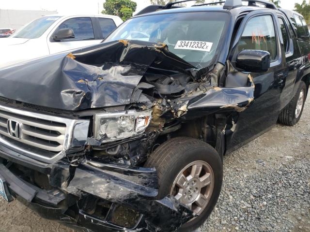 Photo 9 from auction – 2012 HONDA RIDGELINE with VIN 5FPYK1F44CB002490