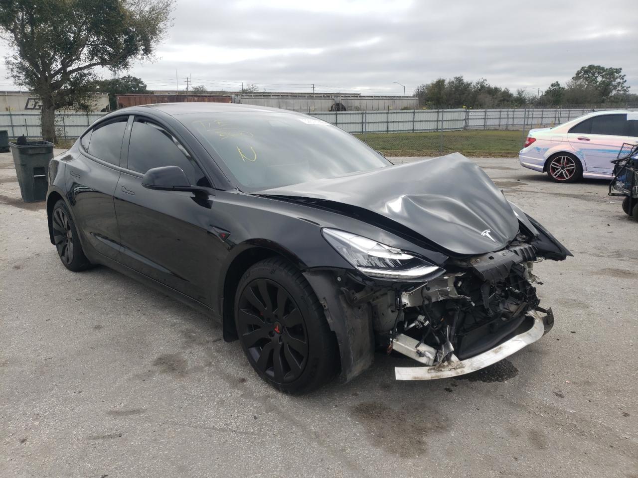TESLA MODEL 3 2018 with VIN 5YJ3E1EB4JF096992 - Photo from auction
