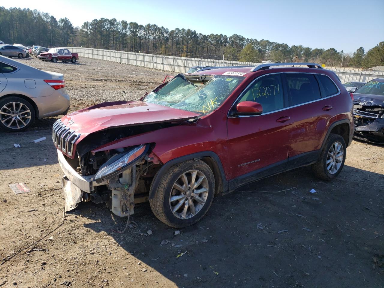 Photo 2 from auction – 2014 JEEP CHEROKEE L with VIN 1C4PJLDBXEW293046