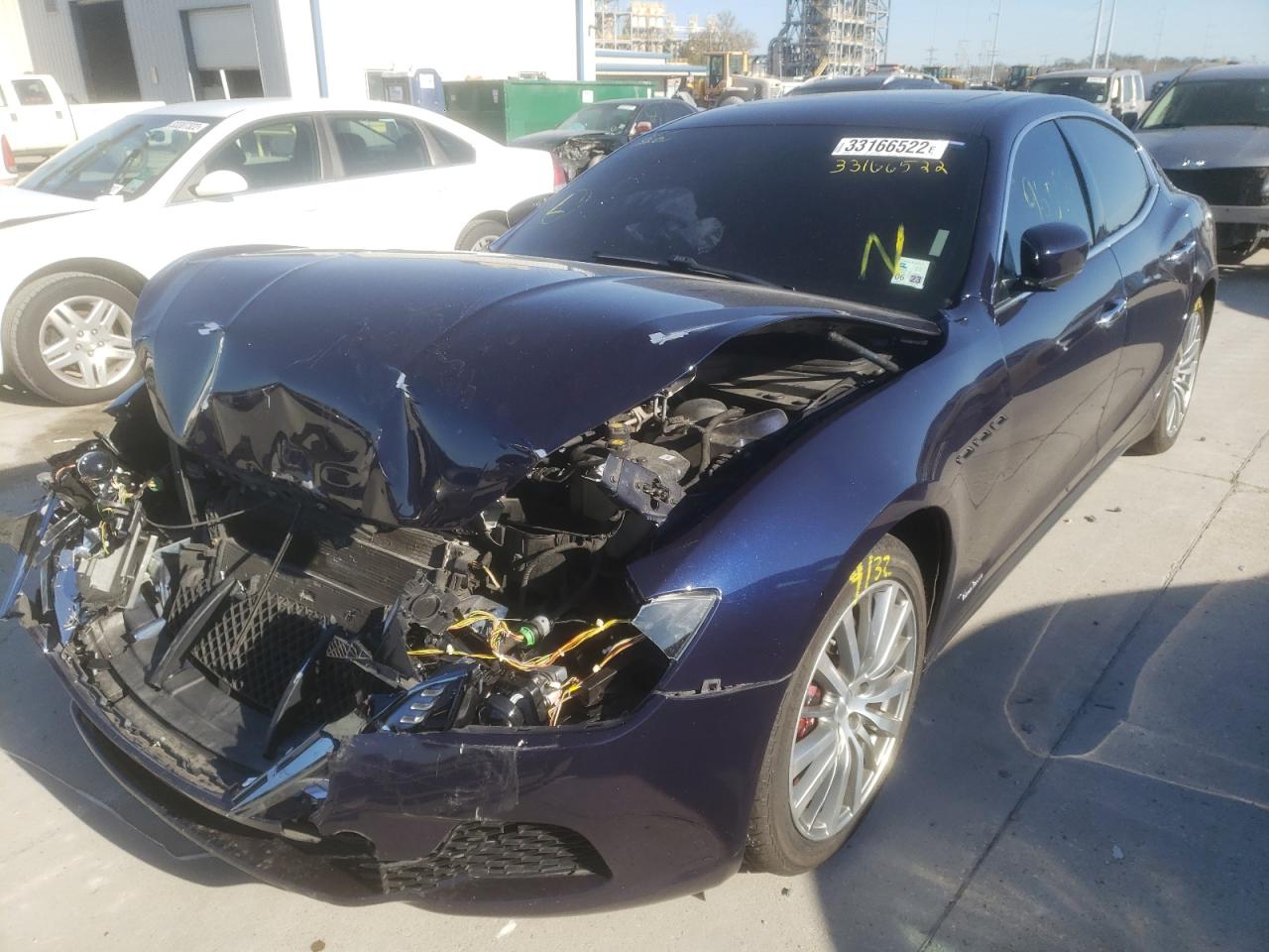 Photo 2 from auction – 2015 MASERATI GHIBLI with VIN ZAM57XSA3F1133429