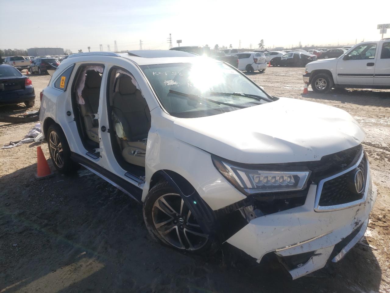 ACURA MDX ADVANC 2017 with VIN 5FRYD4H86HB000024 - Photo from auction