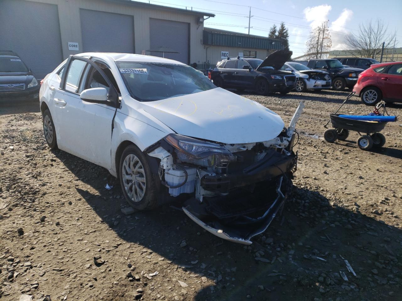 TOYOTA COROLLA 2017 with VIN 2T1BURHE1HC838900 - Photo from auction