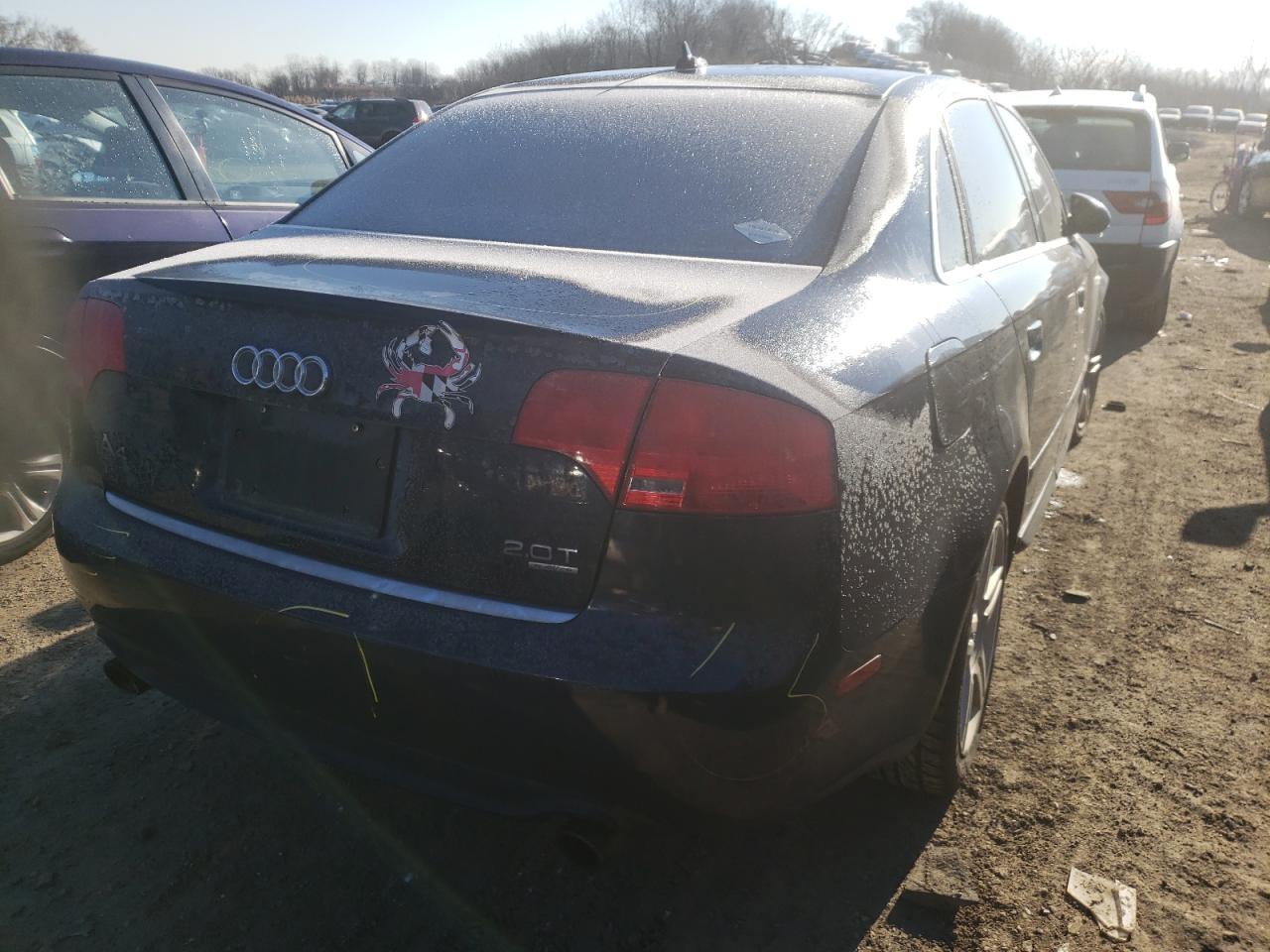 Photo 4 from auction – 2008 AUDI A4 2.0T QU with VIN WAUDF78E68A094106
