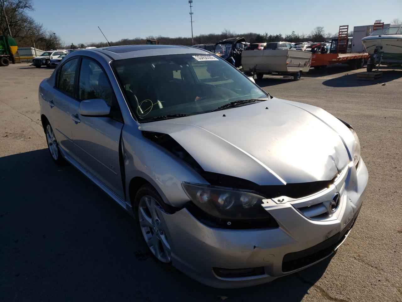 MAZDA 3 S 2008 with VIN JM1BK323881862254 - Photo from auction