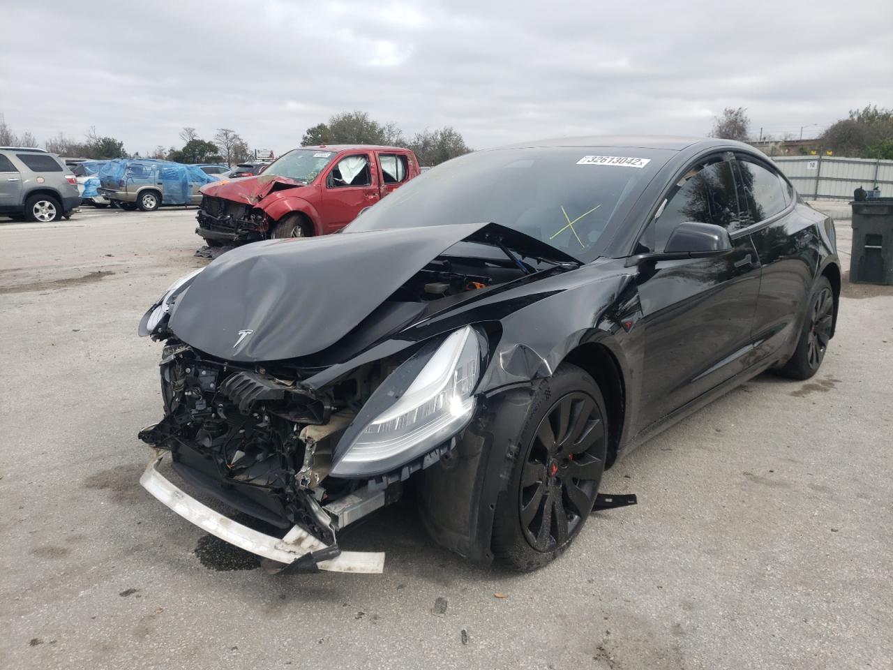 Photo 2 from auction – 2018 TESLA MODEL 3 with VIN 5YJ3E1EB4JF096992