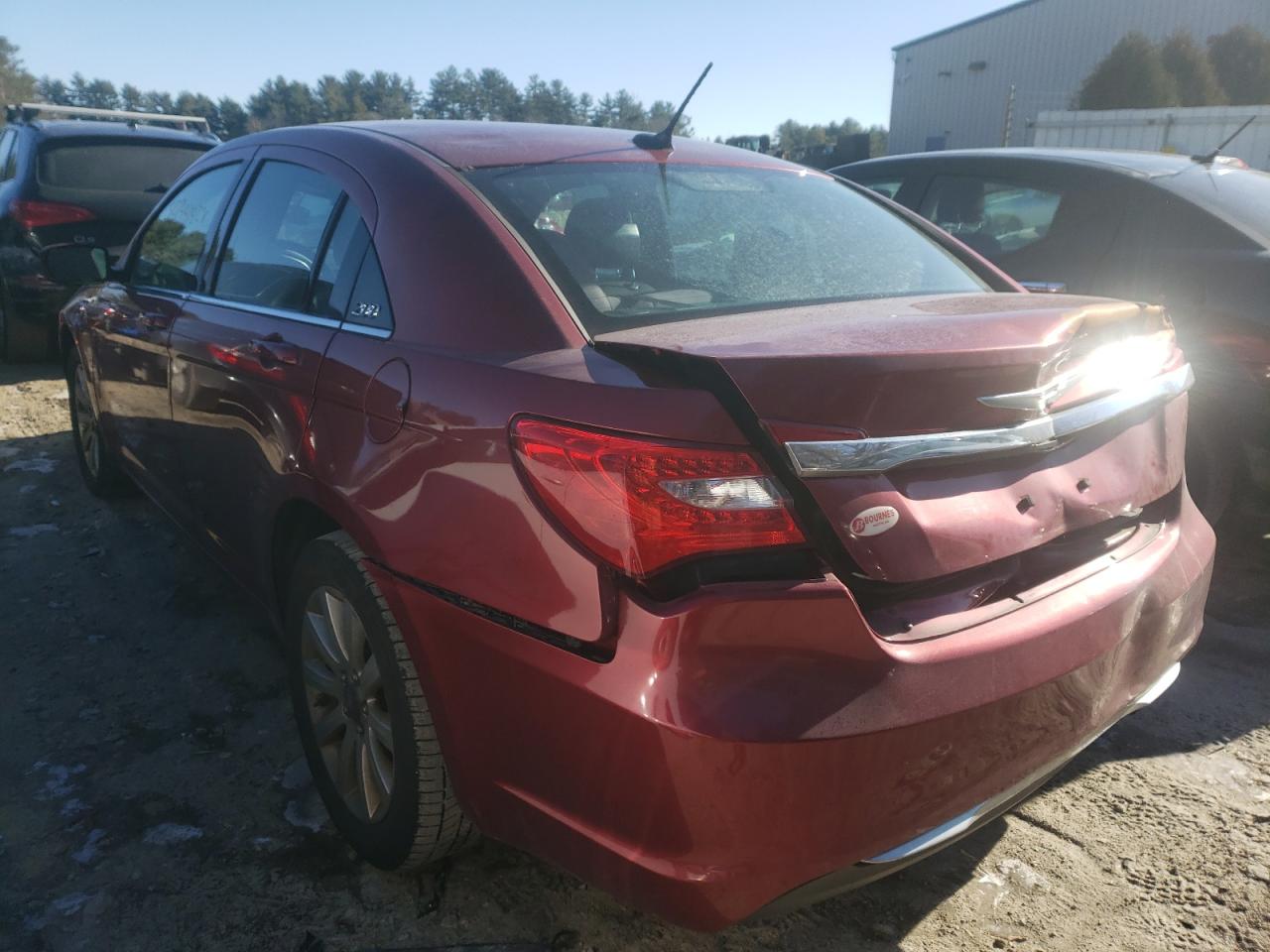 Photo 3 from auction – 2012 CHRYSLER 200 TOURIN with VIN 1C3CCBBB0CN298642