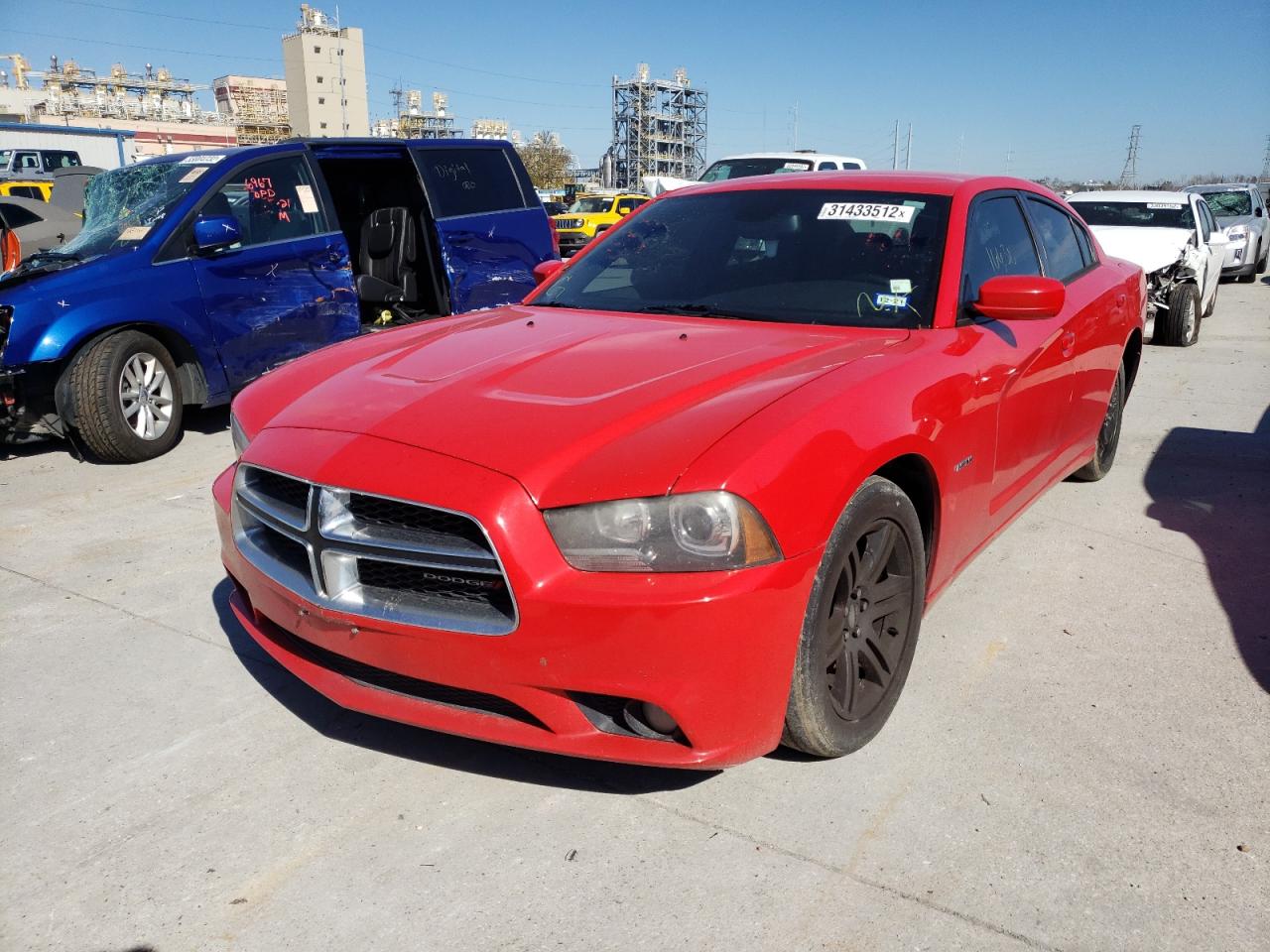 Photo 2 from auction – 2014 DODGE CHARGER R/ with VIN 2C3CDXCT4EH169462