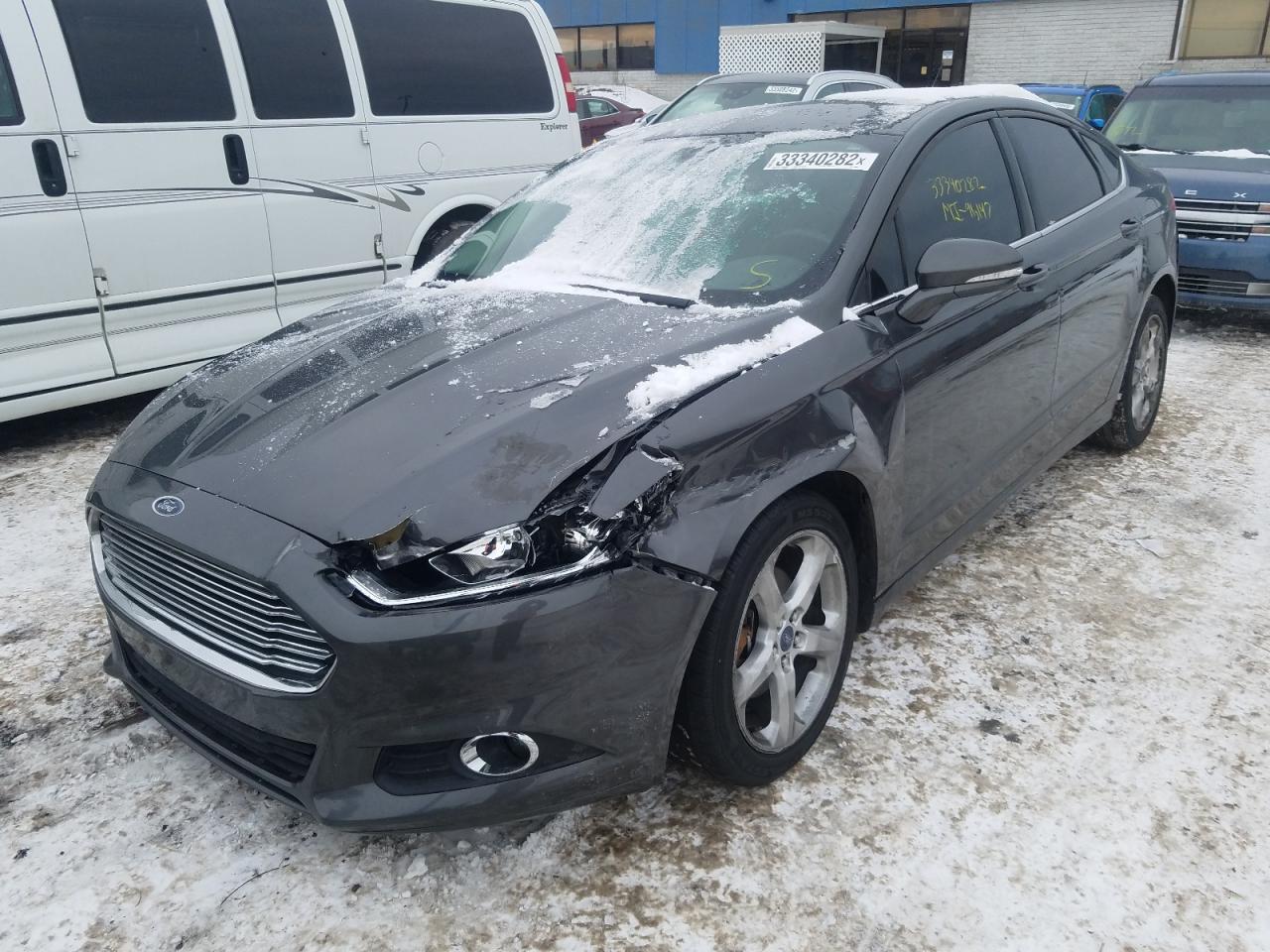 Photo 2 from auction – 2016 FORD FUSION SE with VIN 3FA6P0H71GR199096