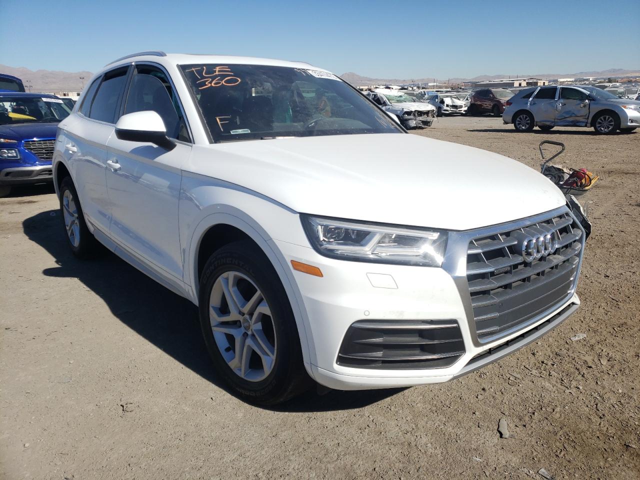 Photo 1 from auction – 2018 AUDI Q5 PREMIUM with VIN WA1BNAFY7J2233225