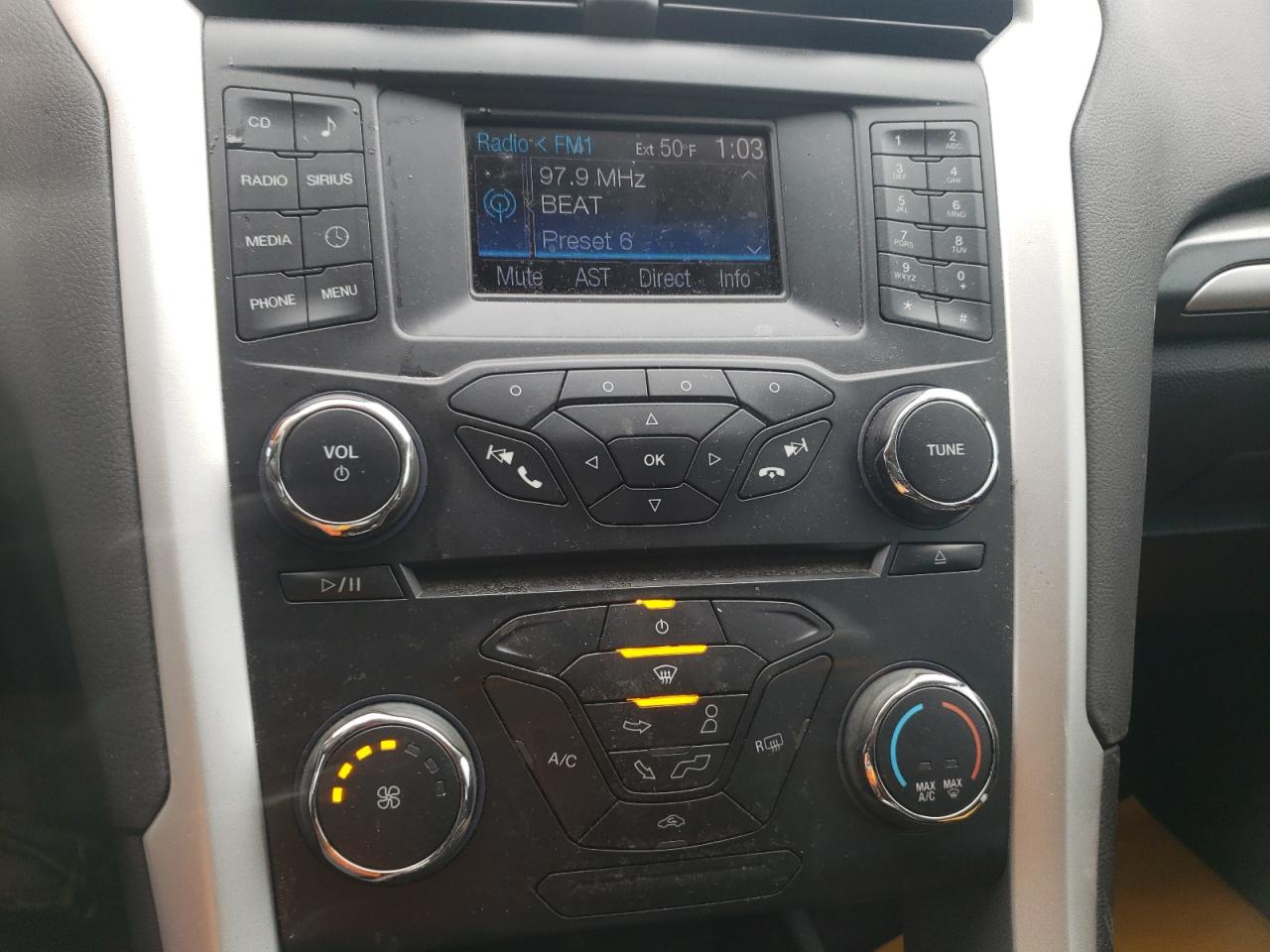 Photo 9 from auction – 2014 FORD FUSION SE with VIN 1FA6P0H70E5353510