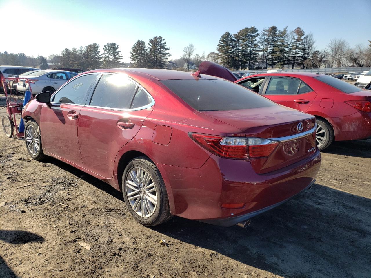 Photo 3 from auction – 2013 LEXUS ES 350 with VIN JTHBK1GGXD2076202
