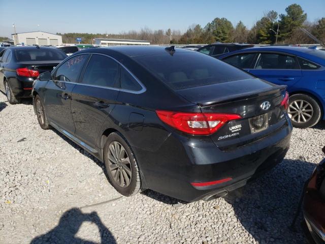 Photo 3 from auction – 2015 HYUNDAI SONATA SPO with VIN 5NPE34AF2FH225832