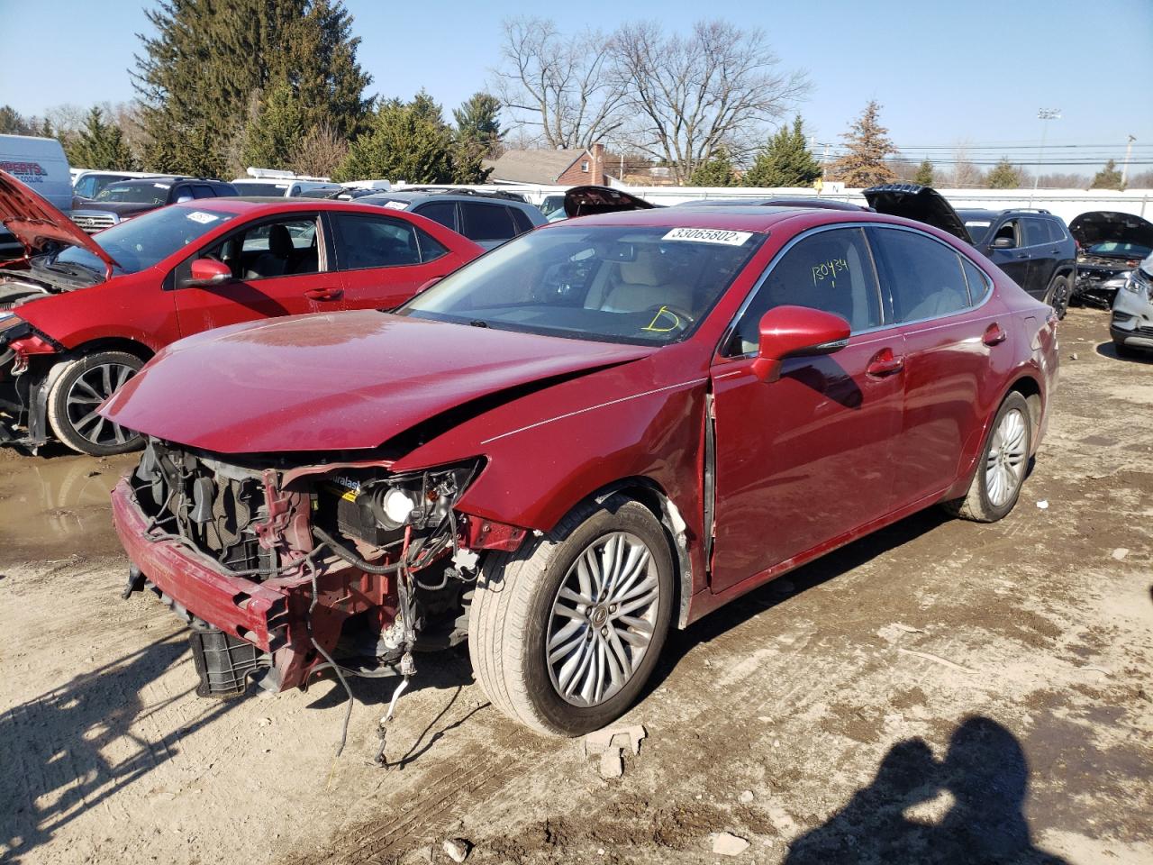 Photo 2 from auction – 2013 LEXUS ES 350 with VIN JTHBK1GGXD2076202