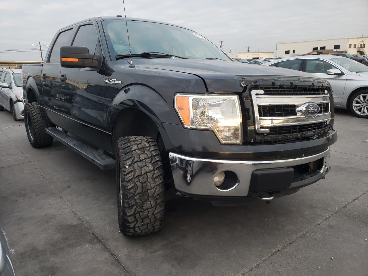 FORD F150 SUPER 2013 with VIN 1FTFW1EF1DFC44187 - Photo from auction