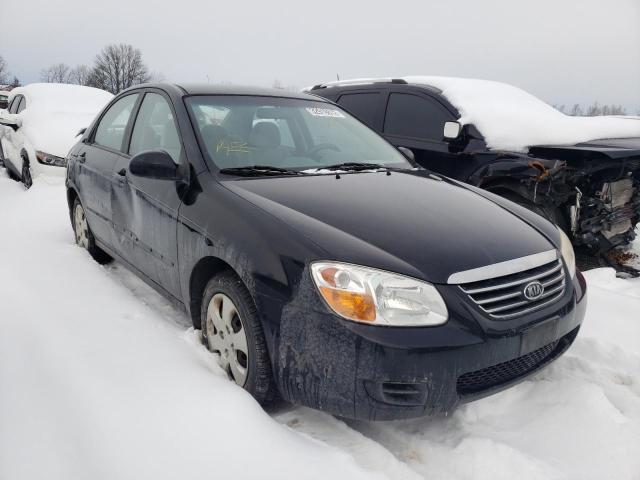KIA SPECTRA EX 2008 with VIN KNAFE121185541867 - Photo from auction