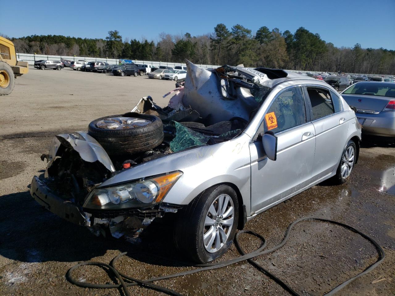 Photo 2 from auction – 2011 HONDA ACCORD EXL with VIN 1HGCP2F86BA040762