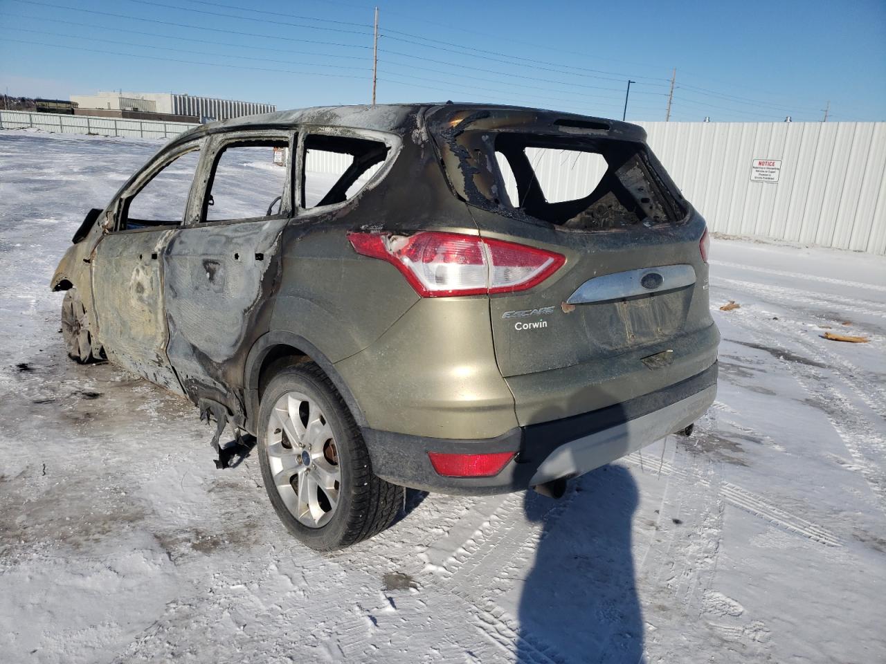 Photo 3 from auction – 2013 FORD ESCAPE SEL with VIN 1FMCU9H97DUC63704
