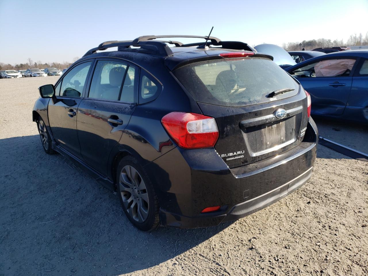 Photo 3 from auction – 2013 SUBARU IMPREZA SP with VIN JF1GPAU60D2890904
