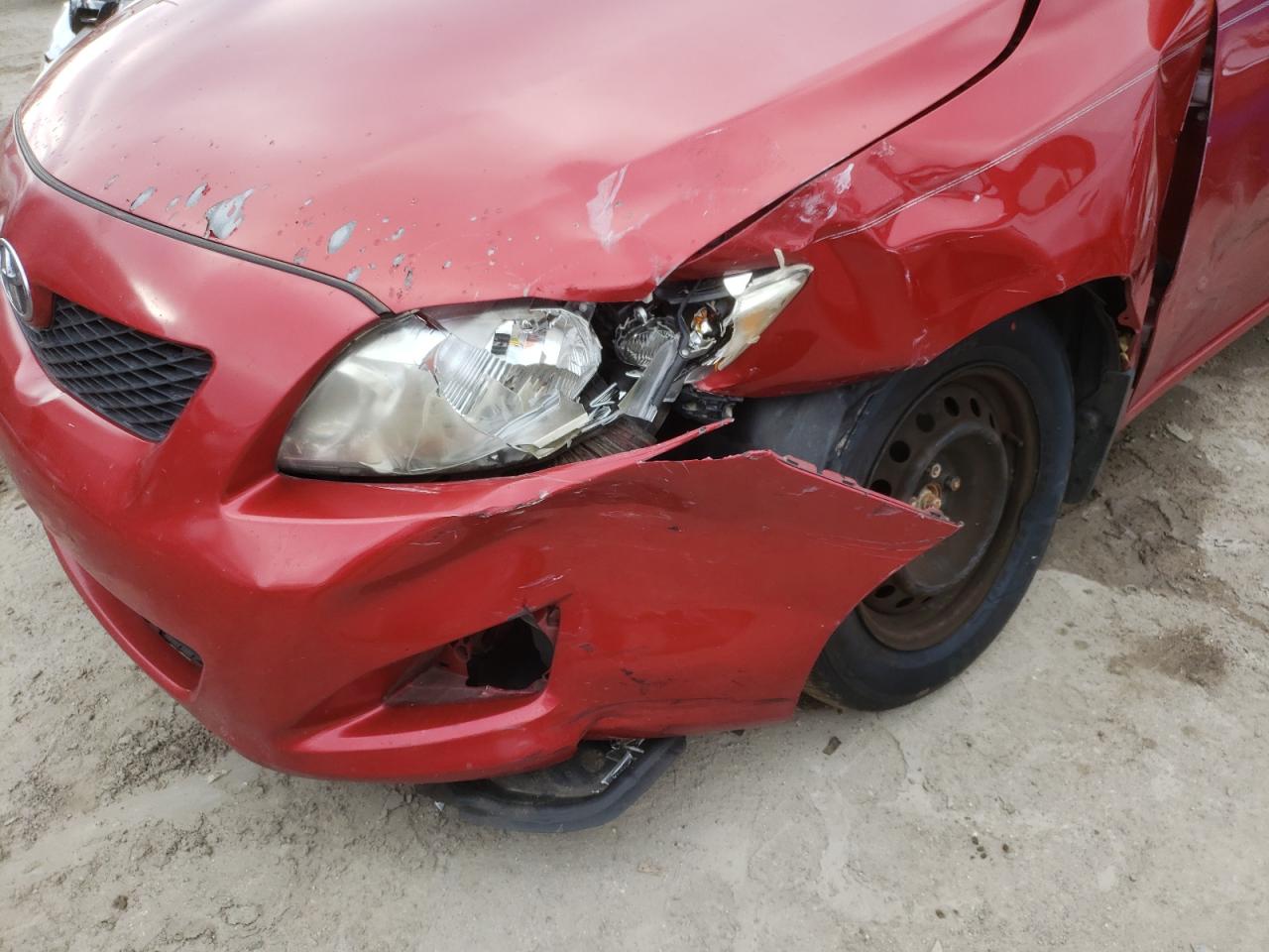 Photo 9 from auction – 2010 TOYOTA COROLLA BA with VIN 1NXBU4EE0AZ247680