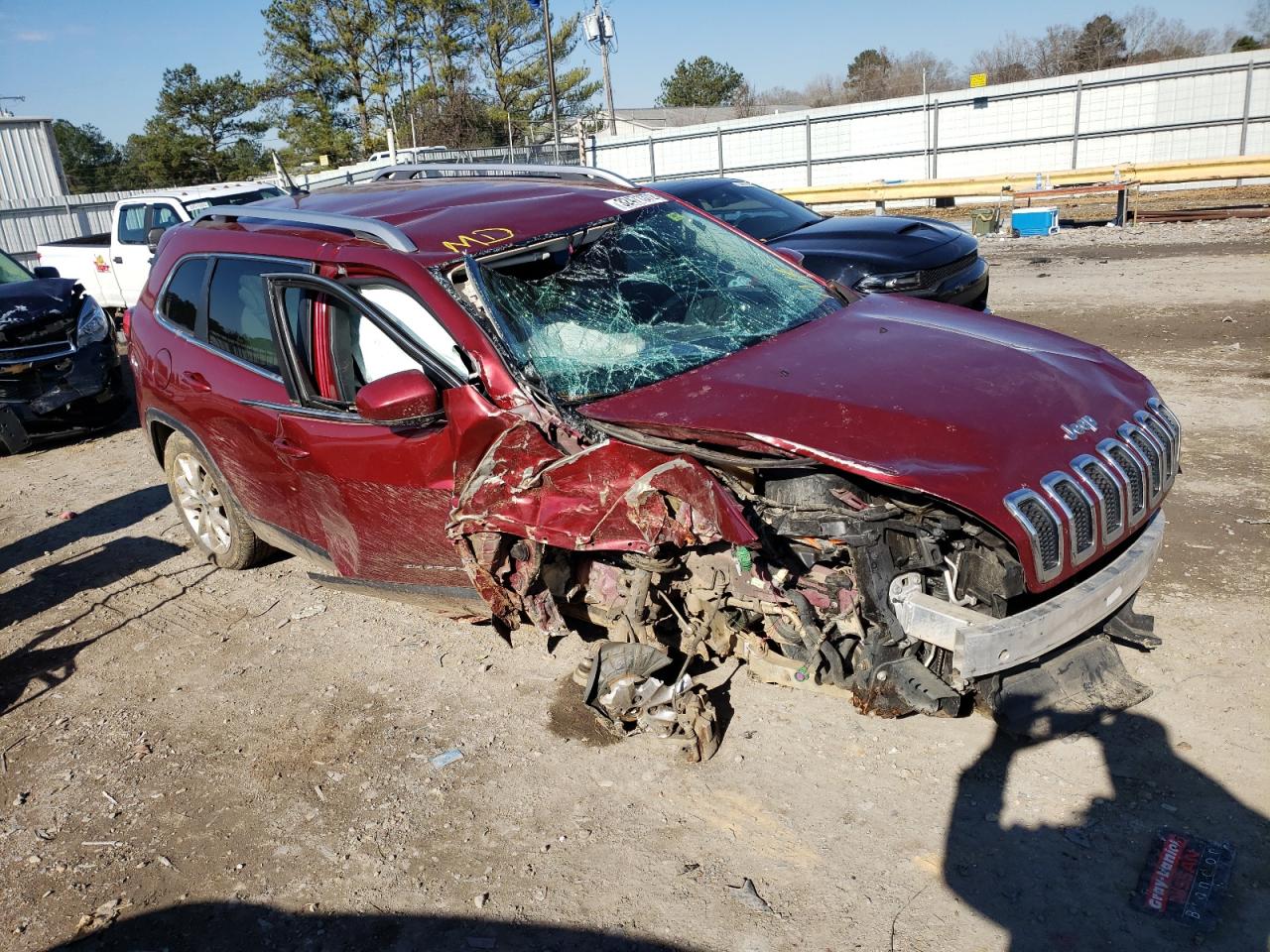 JEEP CHEROKEE L 2014 with VIN 1C4PJLDBXEW293046 - Photo from auction
