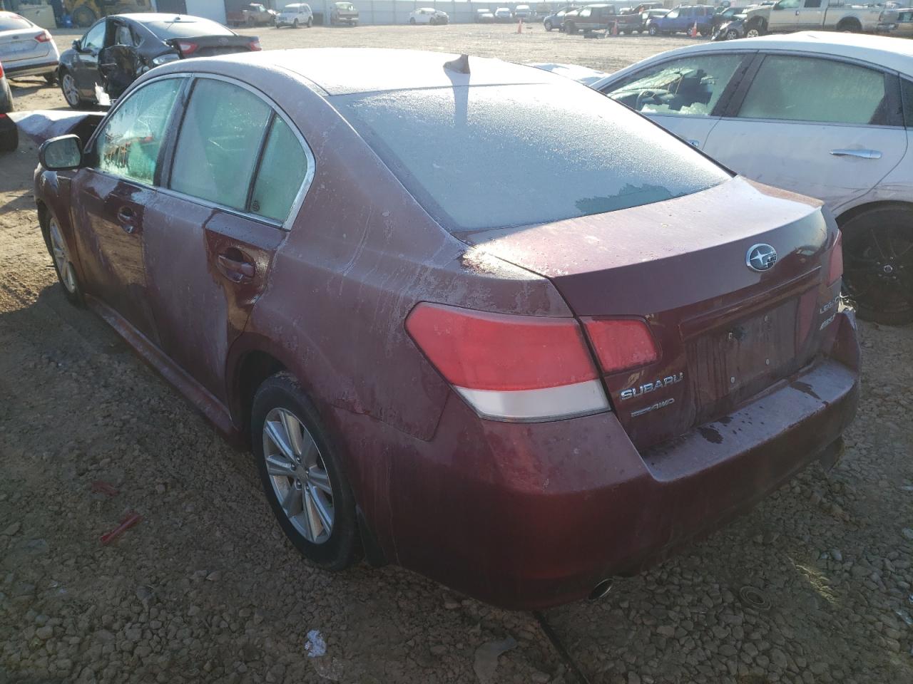 Photo 3 from auction – 2012 SUBARU LEGACY 2.5 with VIN 4S3BMBF64C3004219