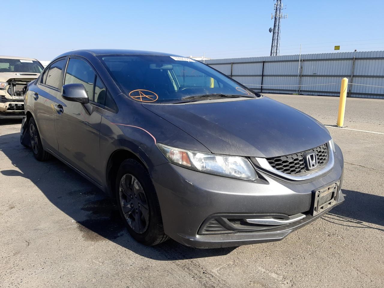Photo 14 from auction – 2013 HONDA CIVIC LX with VIN 2HGFB2F50DH525288
