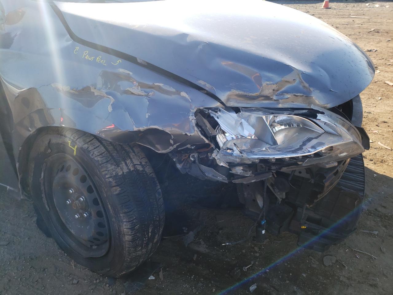 Photo 9 from auction – 2015 NISSAN SENTRA S with VIN 3N1AB7AP0FL664204