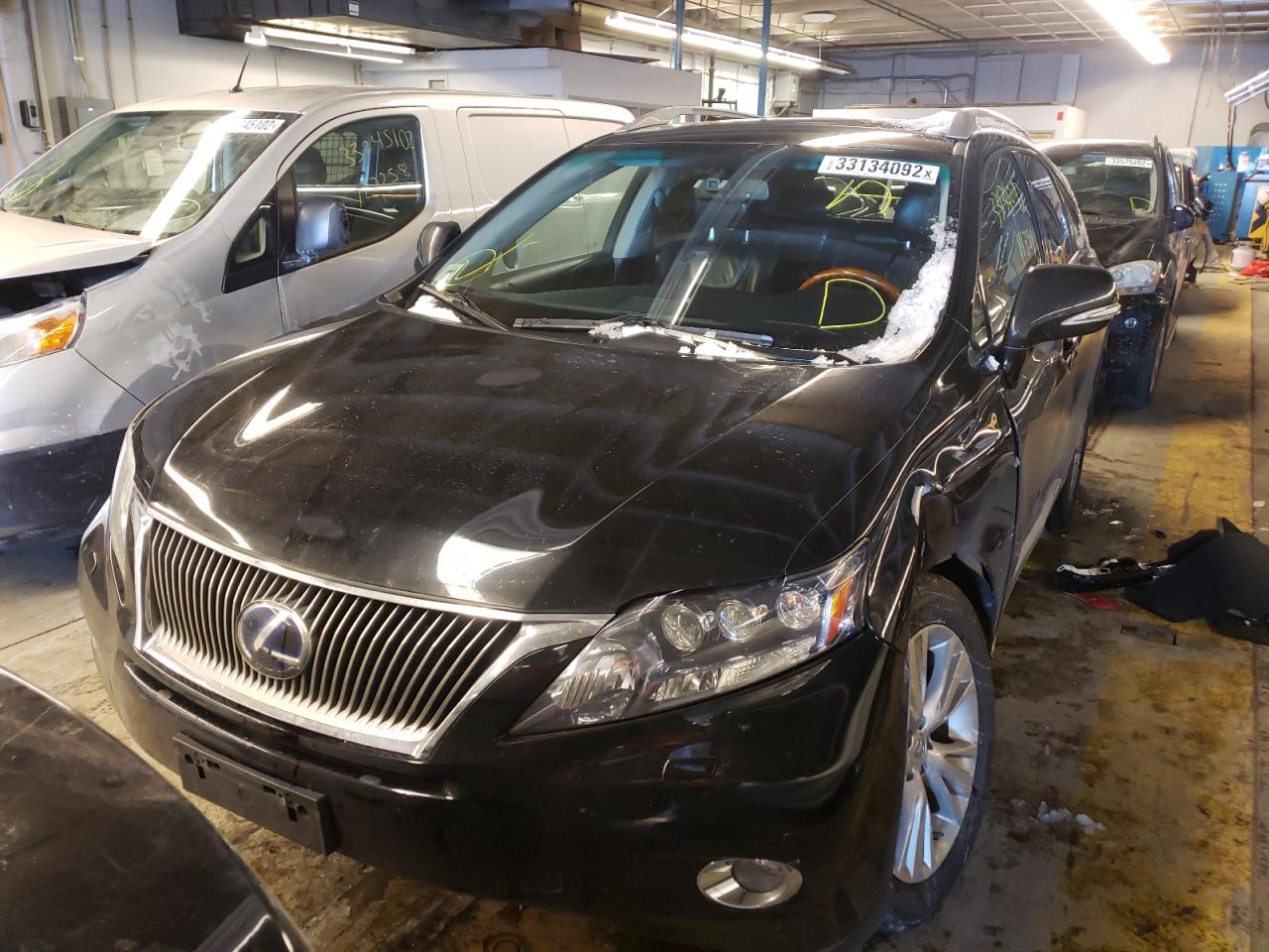 Photo 2 from auction – 2010 LEXUS RX 450 with VIN JTJBC1BA3A2408328