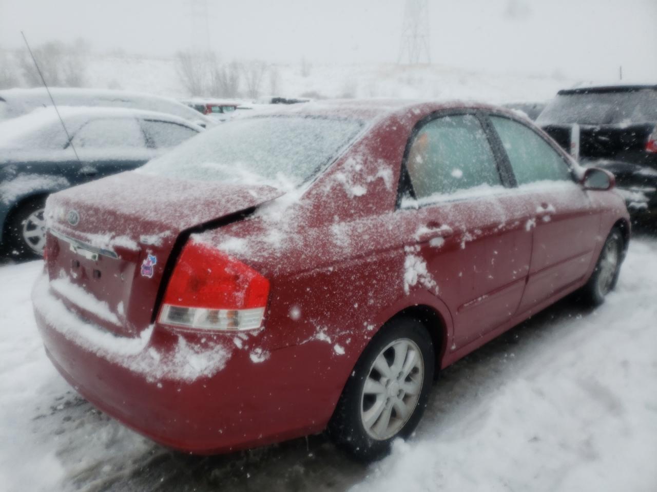 Photo 4 from auction – 2009 KIA SPECTRA EX with VIN KNAFE221595656351