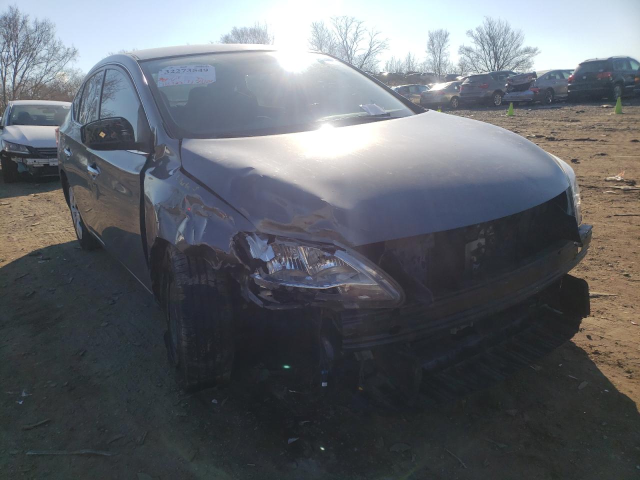 Photo 1 from auction – 2015 NISSAN SENTRA S with VIN 3N1AB7AP0FL664204